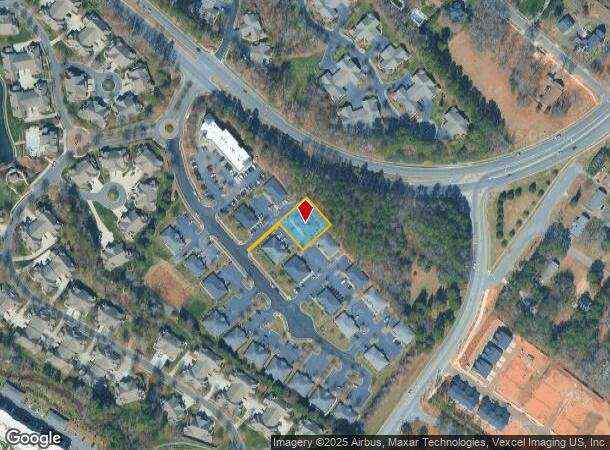  3021 Senna Dr, Matthews, NC Parcel Map