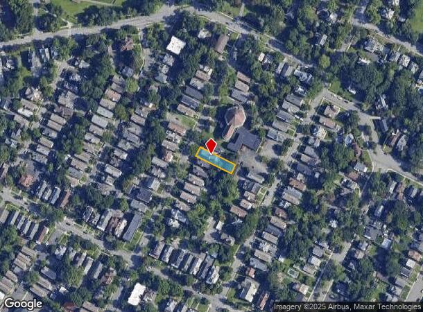  1050 Park Ave, Schenectady, NY Parcel Map