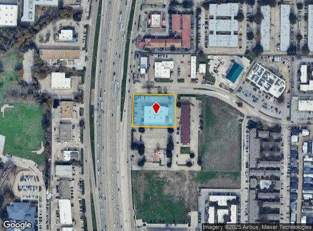  1708 N Central Expy, Plano, TX Parcel Map