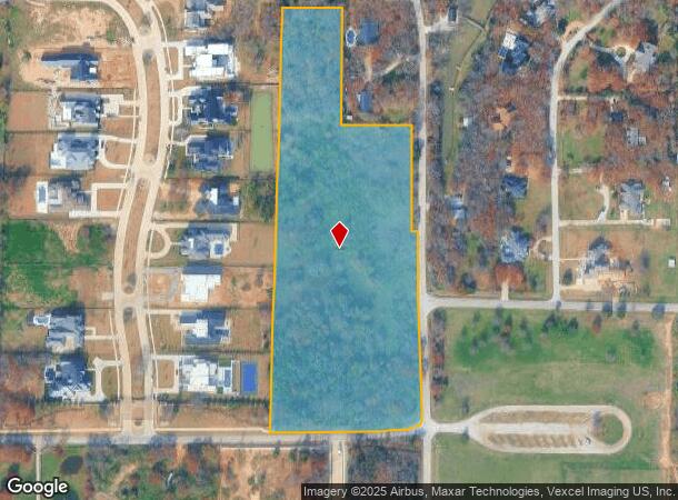 N White Chapel Blvd, Southlake, TX Parcel Map