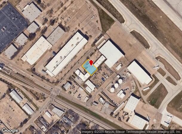 2734 Burbank St, Dallas, TX Parcel Map