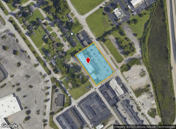  1501 Broadway St, Clarksville, IN Parcel Map