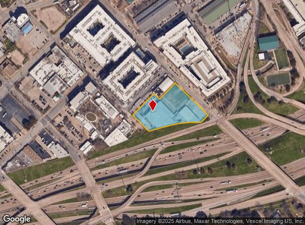  1900 St Louis St, Dallas, TX Parcel Map