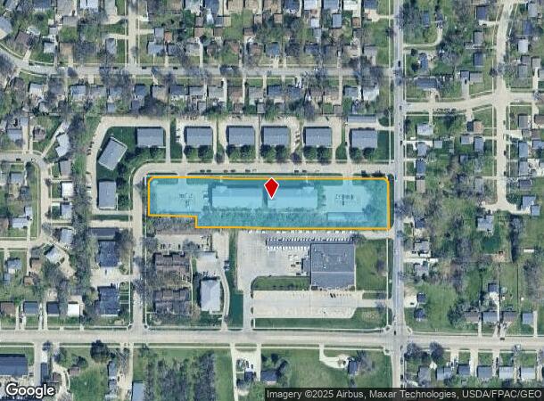  423 E Philip St, Des Moines, IA Parcel Map