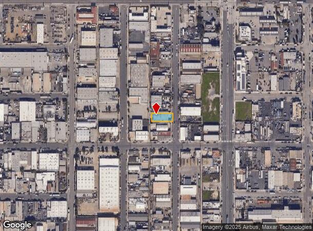  1667 Cota Ave, Long Beach, CA Parcel Map