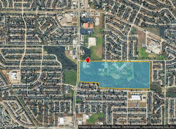 5701 Matlock Rd, Arlington, TX Parcel Map