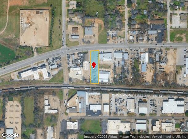  1128 W Division St, Arlington, TX Parcel Map