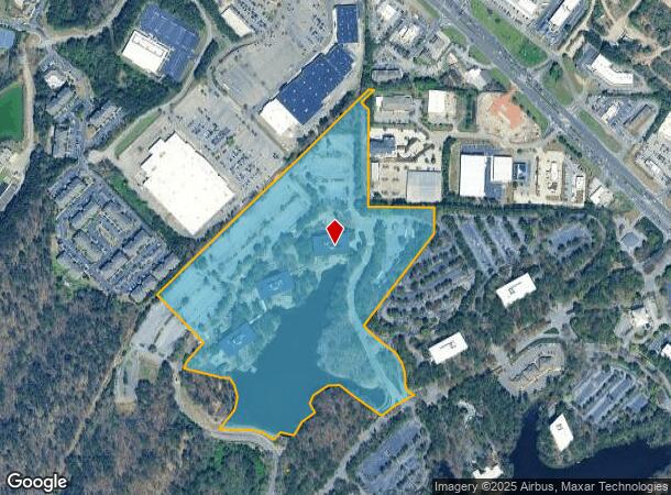 40 Inverness Center Pky, Hoover, AL Parcel Map