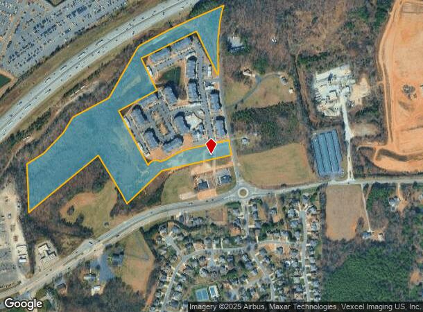400 Woodhaven Pl Nw, Concord, NC Parcel Map