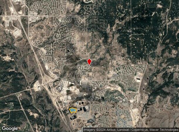  550 Sybilla Ln, Colorado Springs, CO Parcel Map