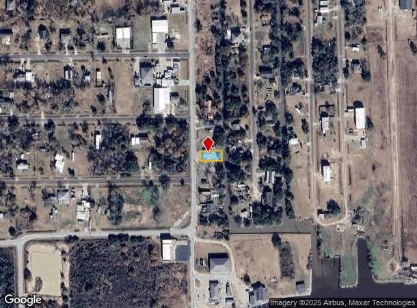 402 W Bayshore Rd, Anahuac, TX Parcel Map