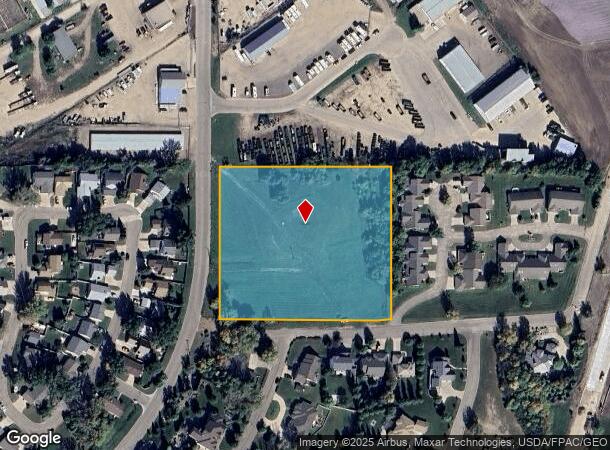  1425 18Th St Sw, Minot, ND Parcel Map