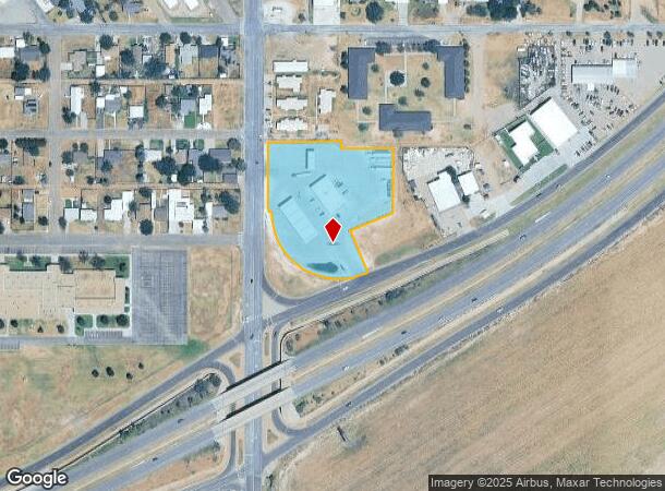 701 Dowden Rd, Wolfforth, TX Parcel Map
