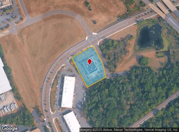 10621 Gateway Blvd, Manassas, VA Parcel Map