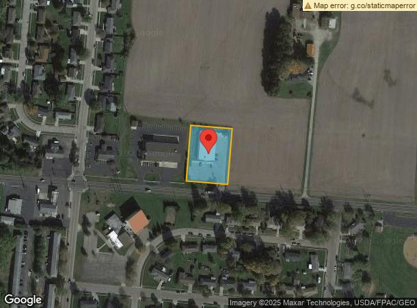  1660 Moorefield Rd, Springfield, OH Parcel Map