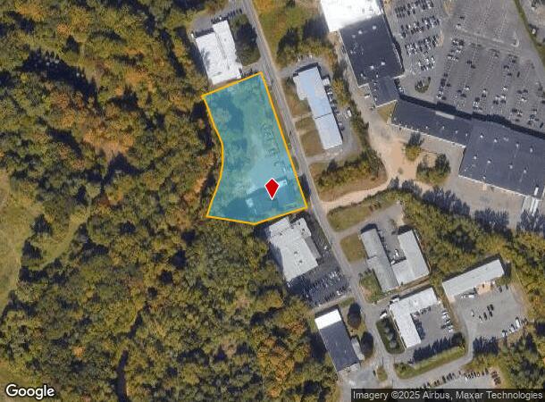  21 Mainline Dr, Westfield, MA Parcel Map