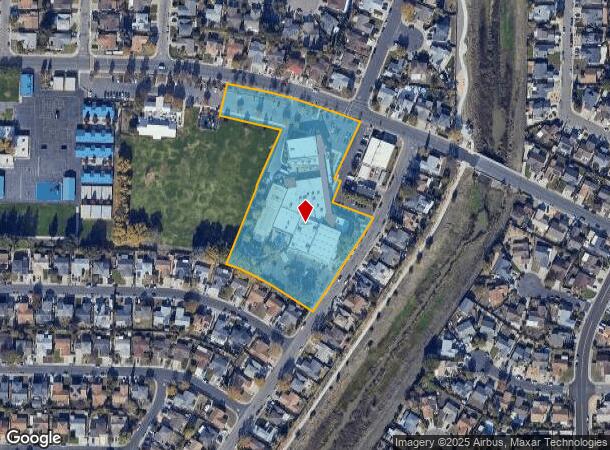 586 E Wigeon Way, Suisun City, CA Parcel Map