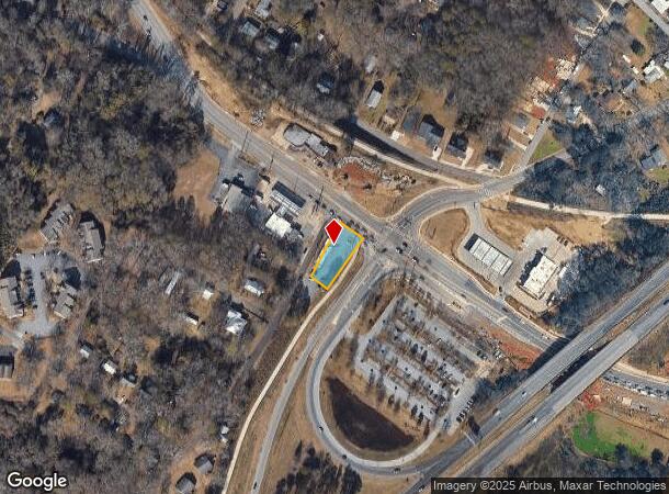 1310 Oconee St, Athens, GA Parcel Map