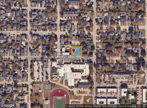 717 E Worth St, Grapevine, TX Parcel Map