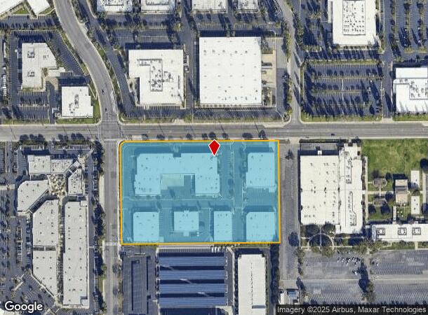  1575 Sunflower Ave, Costa Mesa, CA Parcel Map