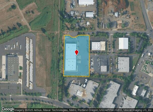  8010 Ne Mauzey Ct, Hillsboro, OR Parcel Map