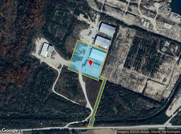 9727 S Barker Dr, Hanover, IN Parcel Map