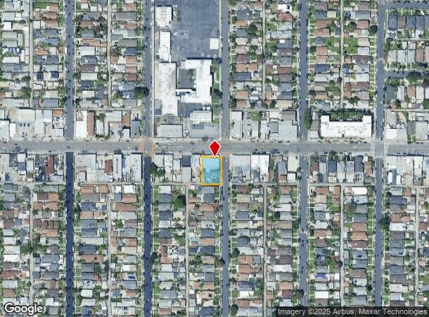  2600 W Jefferson Blvd, Los Angeles, CA Parcel Map