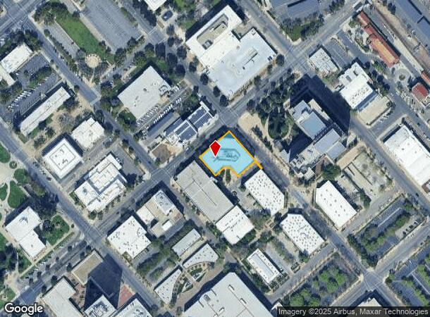  2440 Tulare St, Fresno, CA Parcel Map