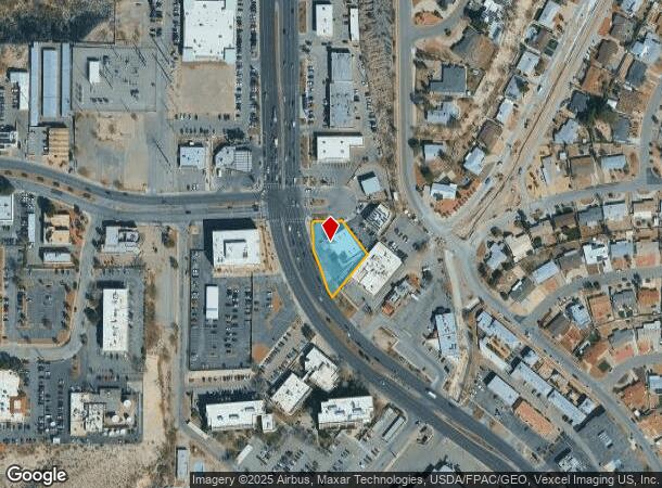 4190 N Mesa St, El Paso, TX Parcel Map