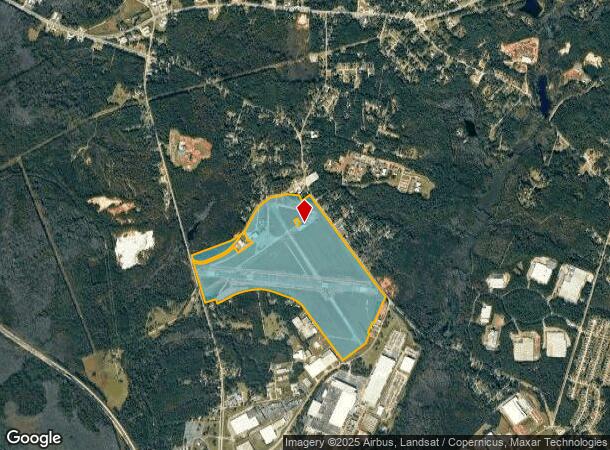  2721 Herbert Smart Airport Rd, Macon, GA Parcel Map