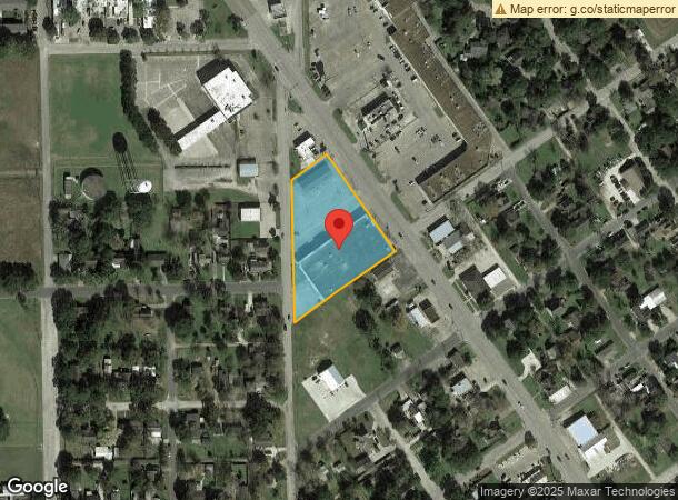  1201 N Mechanic St, El Campo, TX Parcel Map