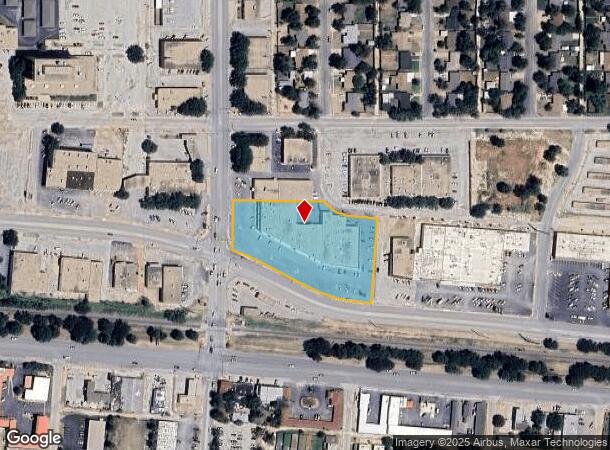  3398 N 1St St, Abilene, TX Parcel Map