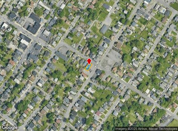  1630 Ash St, Scranton, PA Parcel Map