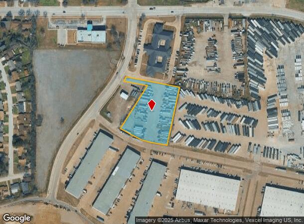 4535 Village Creek Rd, Fort Worth, TX Parcel Map