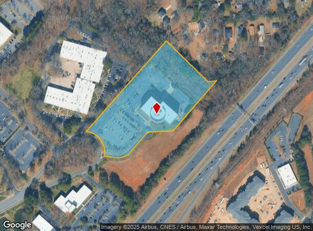 8701 Red Oak Blvd, Charlotte, NC Parcel Map