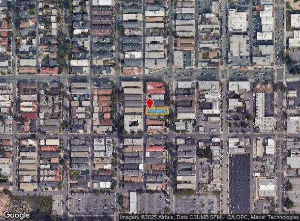  215 Concord St, El Segundo, CA Parcel Map