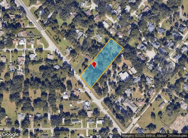  1607 Lithia Pinecrest Rd, Brandon, FL Parcel Map