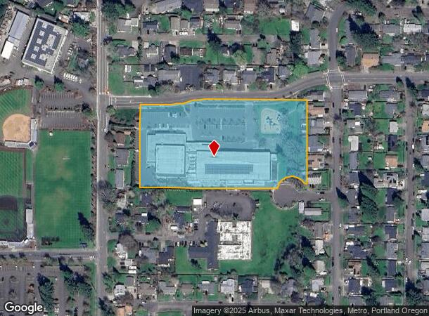  1802 E Haworth Ave, Newberg, OR Parcel Map