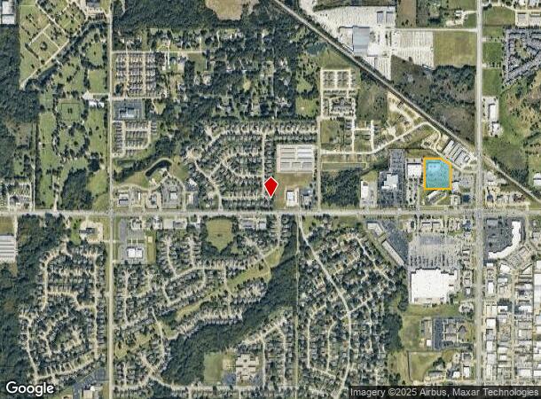  2301 W Lansing St, Broken Arrow, OK Parcel Map