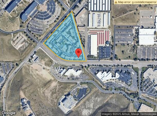  4505 N Spring Canyon Hts, Colorado Springs, CO Parcel Map