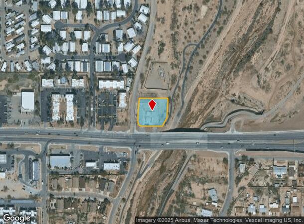  1202 W Ajo Way, Tucson, AZ Parcel Map