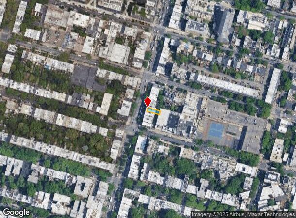  615 Vanderbilt Ave, Brooklyn, NY Parcel Map