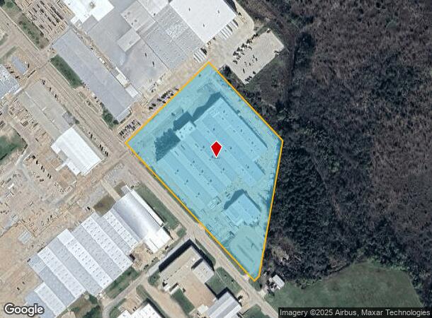  803 Airport Rd, Terrell, TX Parcel Map