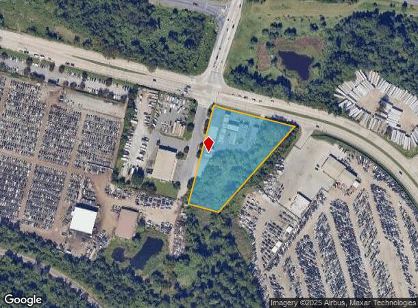 6301 Efficiency Way, Curtis Bay, MD Parcel Map