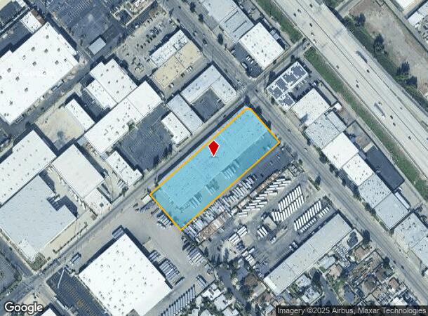 12800 Foothill Blvd, Sylmar, CA Parcel Map