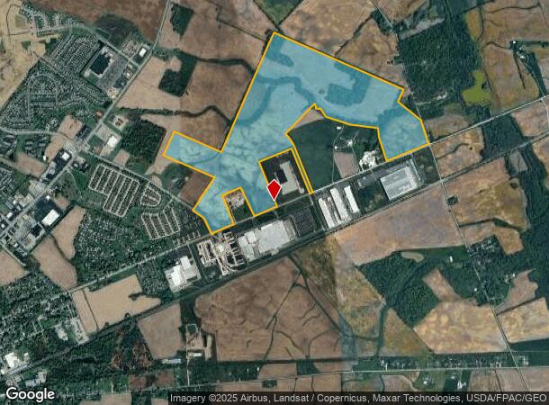 Spring Valley Rd, London, OH Parcel Map