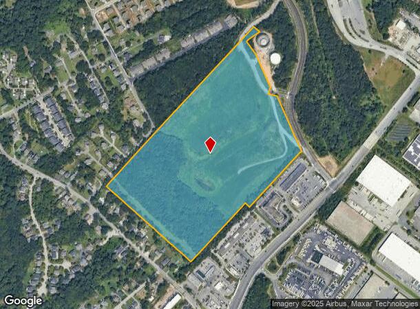 Pine Rd, Jessup, MD Parcel Map