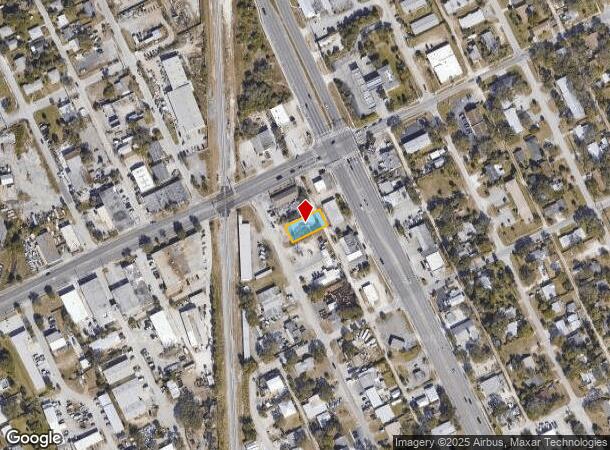 1671 Cypress Ave, Melbourne, FL Parcel Map