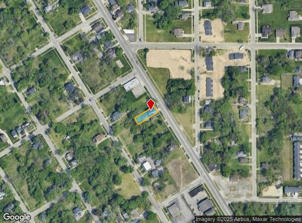 1125 M L King Ave, Flint, MI Parcel Map