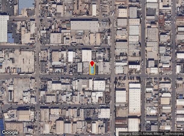  2029 W 16Th St, Long Beach, CA Parcel Map